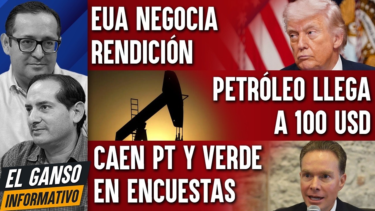 SE DISPARA CRUDO! LLEGA A 100 USD. TRUMP HISTÉRICO, NEGOCIA RENDICIÓN. IRÁN SE NIEGA