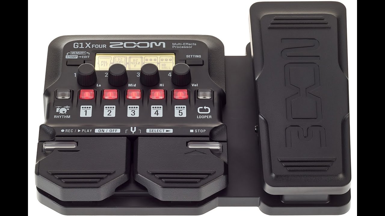 Zoom G1X Four: Para qué sirve, realmente?