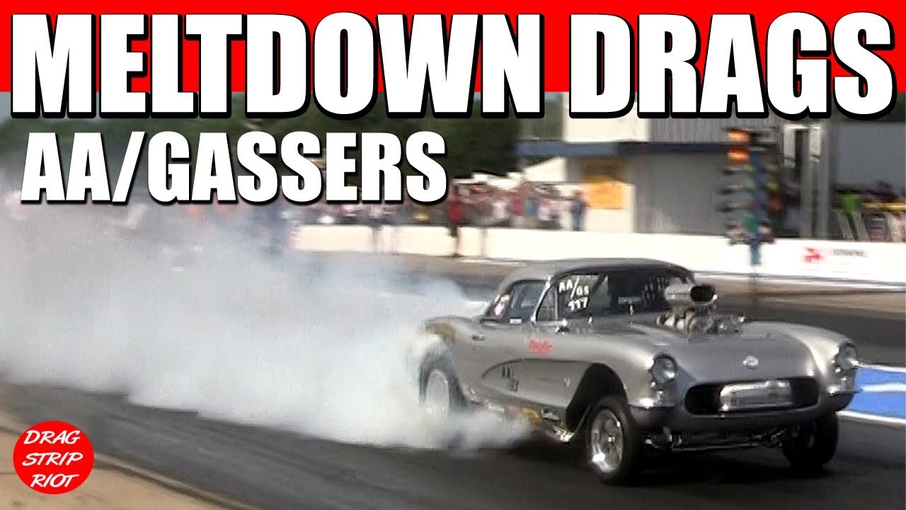 ScottRods AA Gassers Nostalgia Drag Racing Meltdown Drags