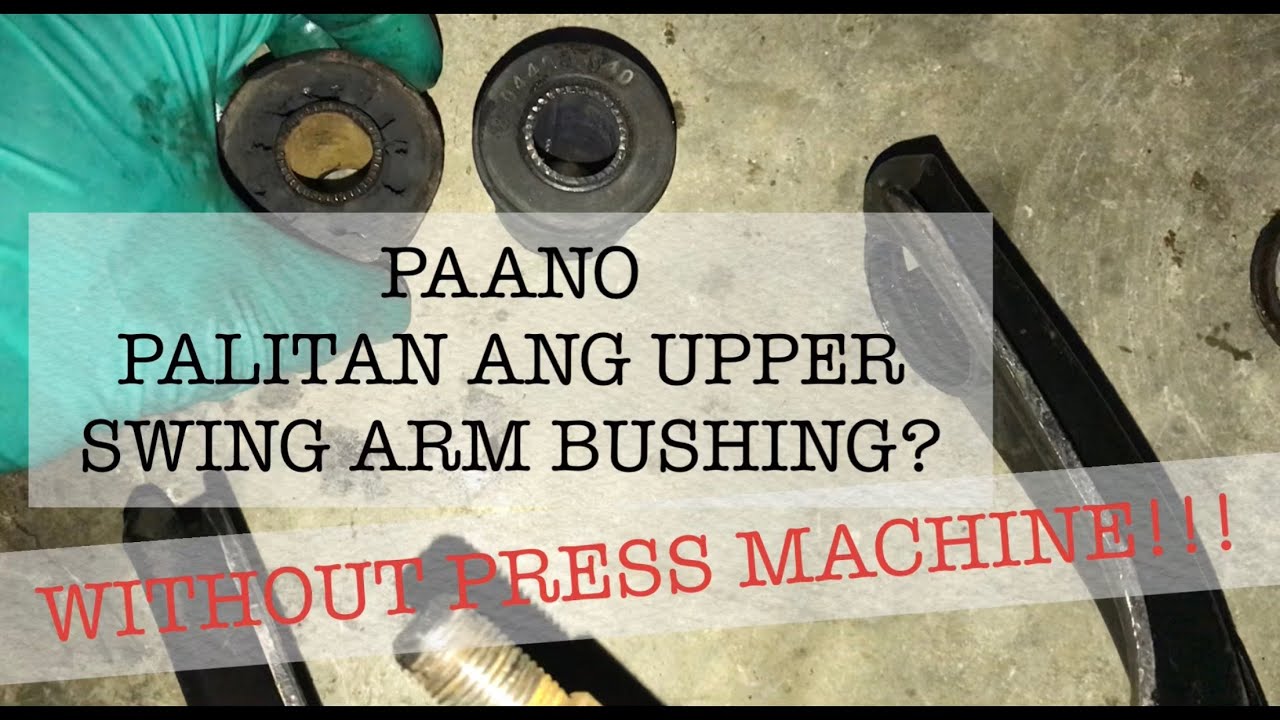 Isuzu Crosswind | Paano Palitan Ang Upper Swing Suspension Bushing? V1.