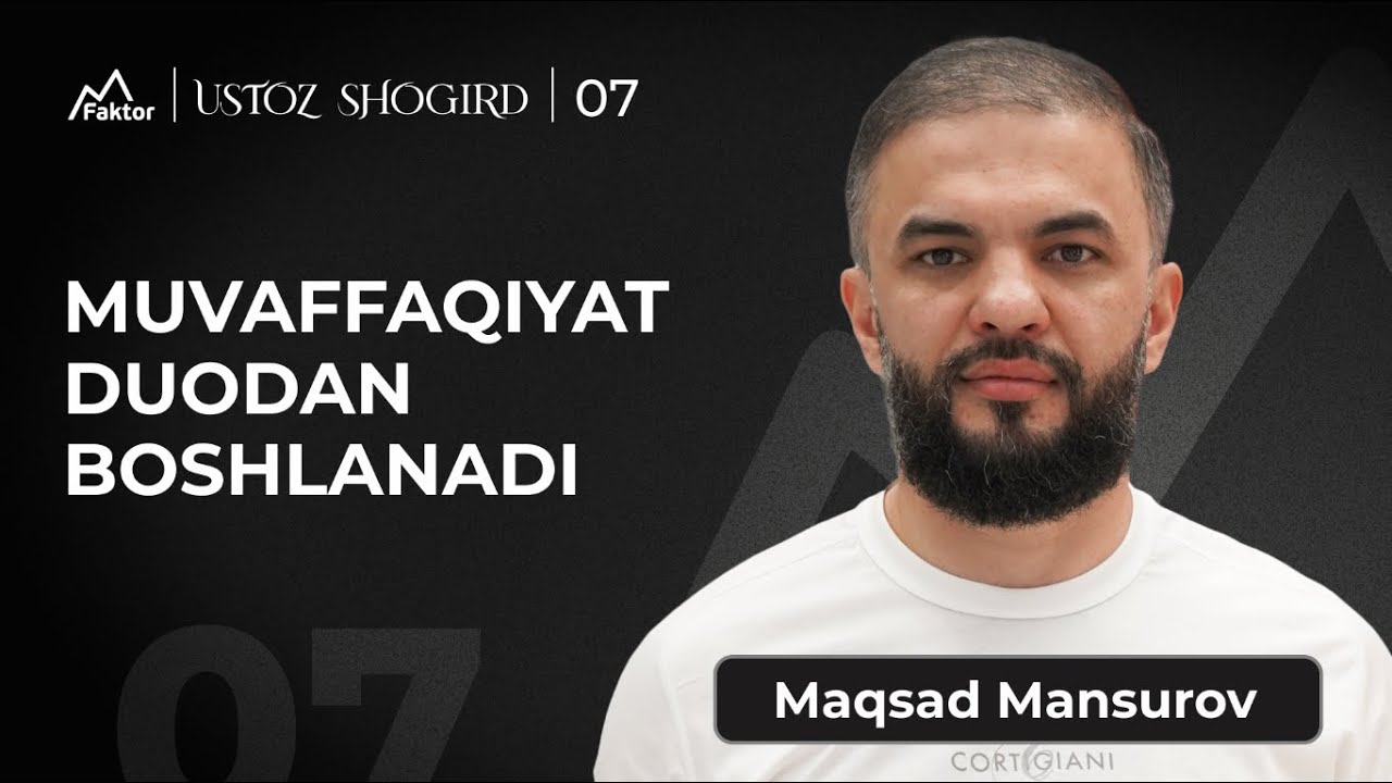 Muvaffaqiyat duodan boshlanadi l Maqsad Mansurov — “Black Star car wash”
