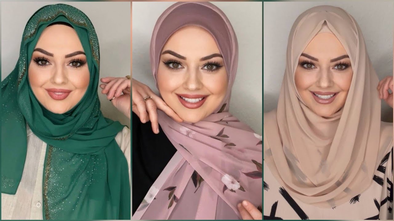 Uzun Şal Nasıl Bağlanır Şal Bağlama Modelleri| Learn Easy Hijab Tutorial | تعليم لفات حجاب