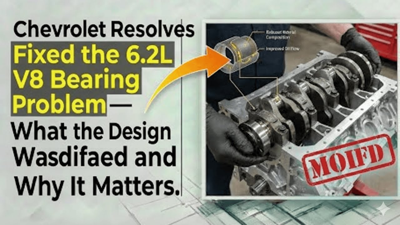 Chevrolet Fixes 6.2L V8 Bearing Flaw &mdash; Here&rsquo;s What&rsquo;s New and Why You Should Care