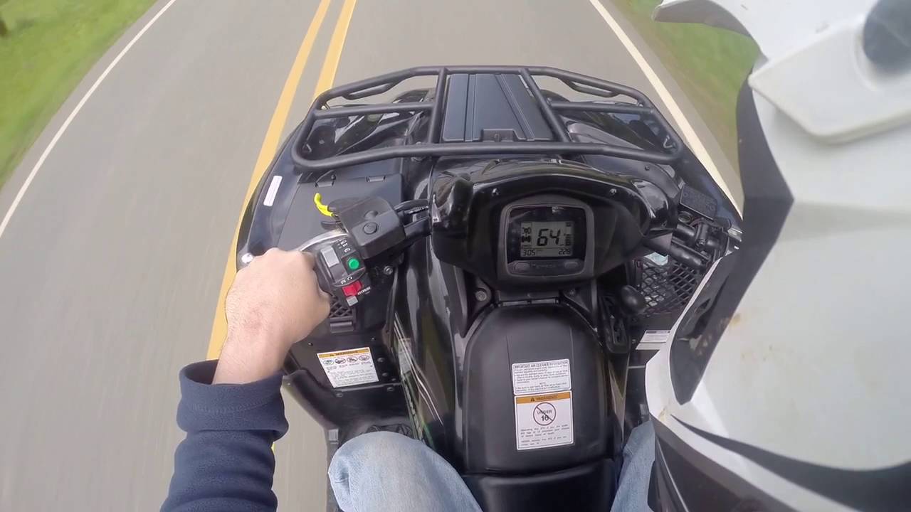 Kawasaki Brute Force 750 Top Speed