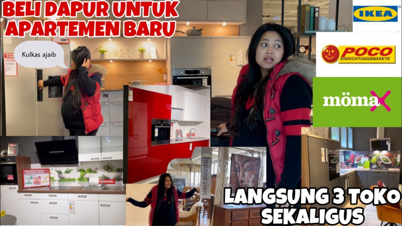 BELI DAPUR UNTUK APARTEMEN BARU DI JERMAN