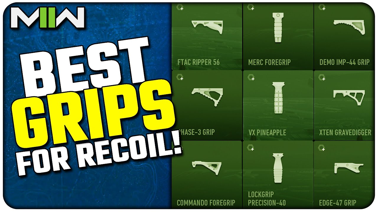 Best Underbarrel Grips for Recoil in Modern Warfare II!