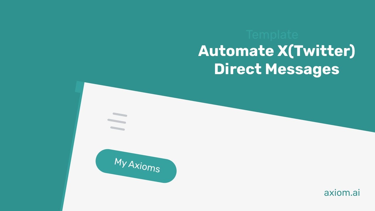 How to automate direct messages on X(Twitter)
