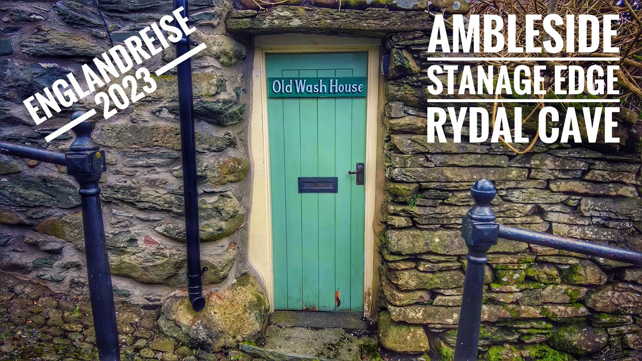 #166: Peak District zum Lake District: Stanage Edge, Ambleside, Rydal Cave - Englandreise 2023 (3)