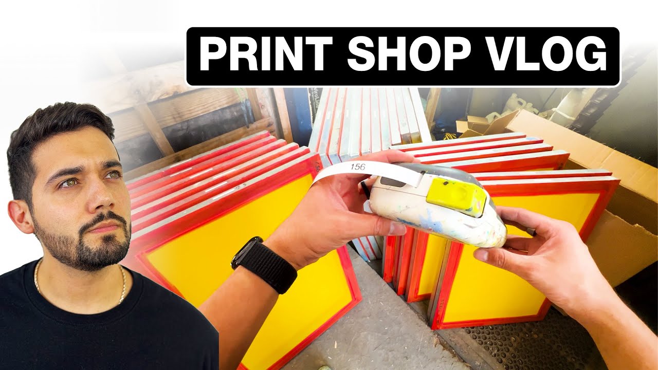 Shop Vlog – Late August | UPS Runs, Fresh Screens & DIY Laser Hacks