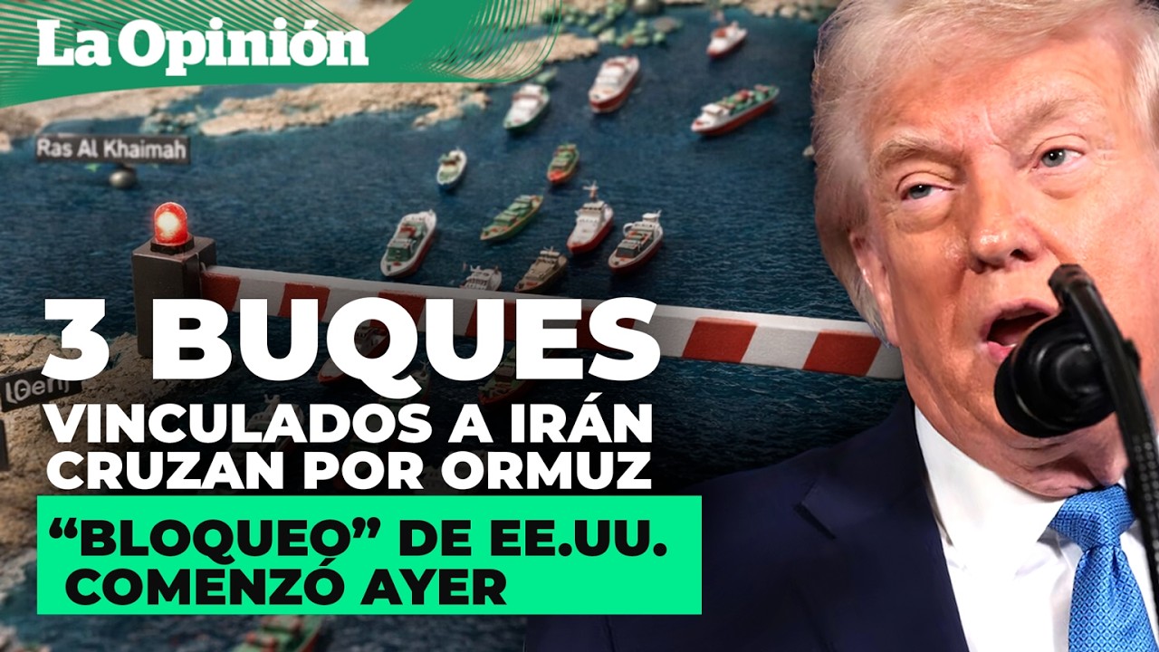 Tanqueros vinculados a Ir&aacute;n cruzan el Estrecho de Ormuz en medio del bloqueo de Trump / La Opini&oacute;n