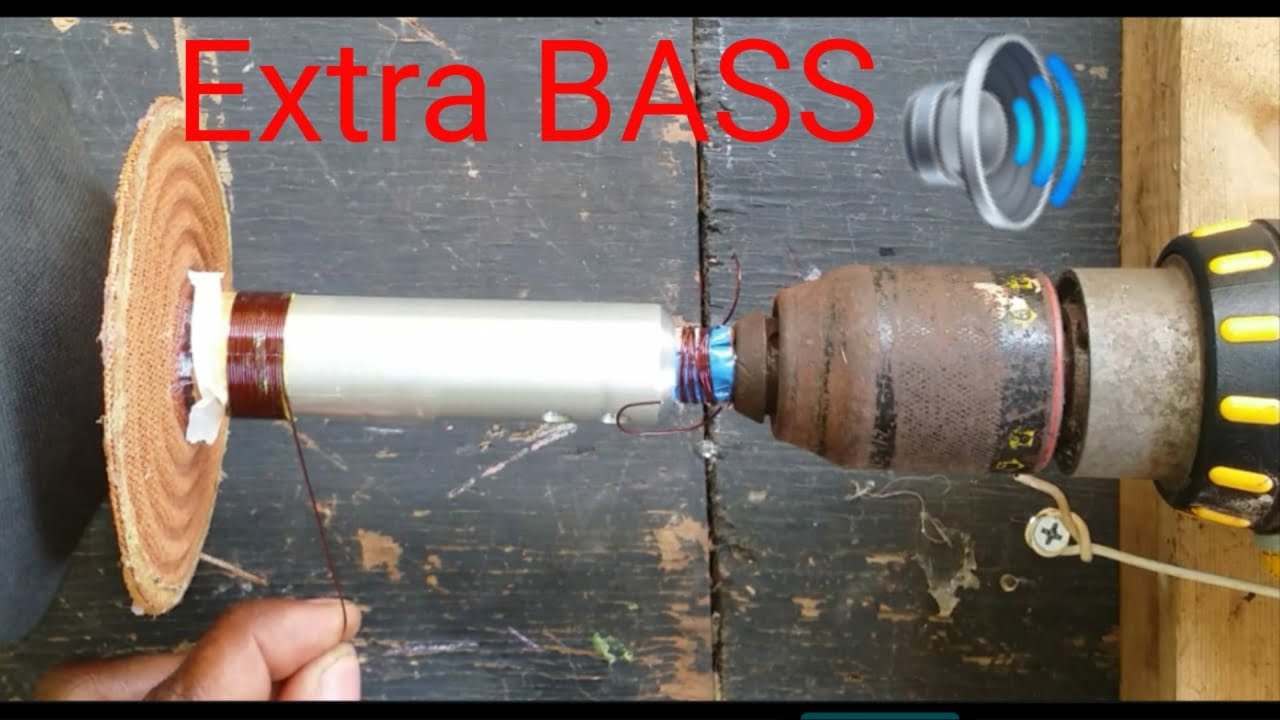 How to make a voice coil for extreme BASS