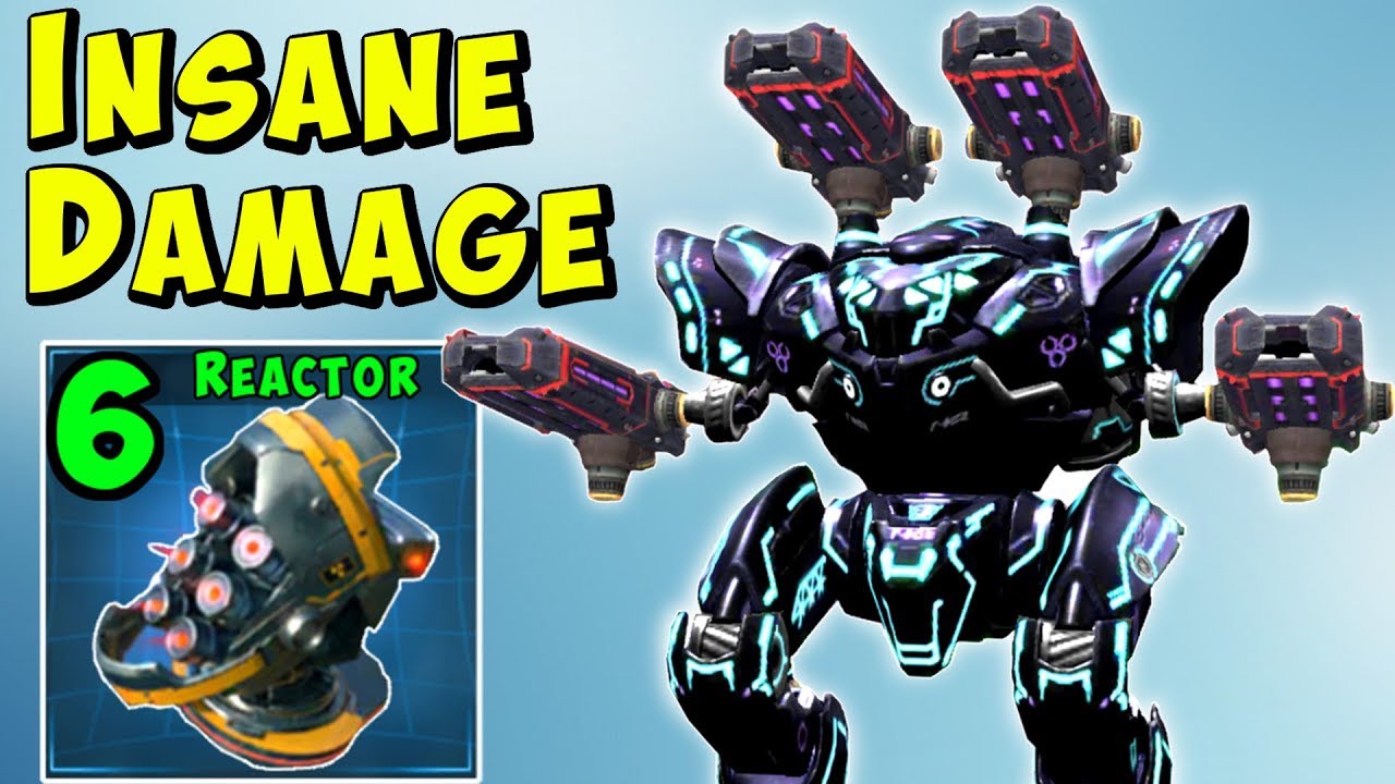 Максимальный урон от энергетического дробовика — CORONA SPECTRE Mk2 War Robots WR