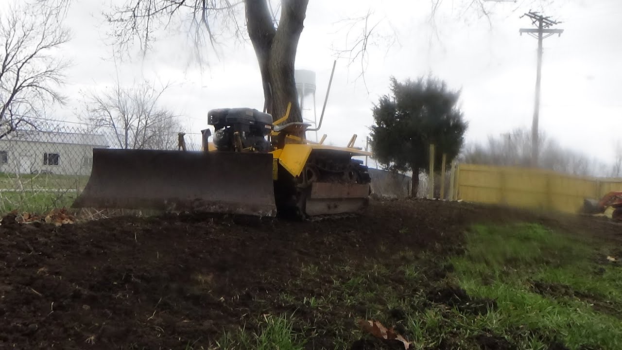 Harbor freight Augur  Dozer and tractor