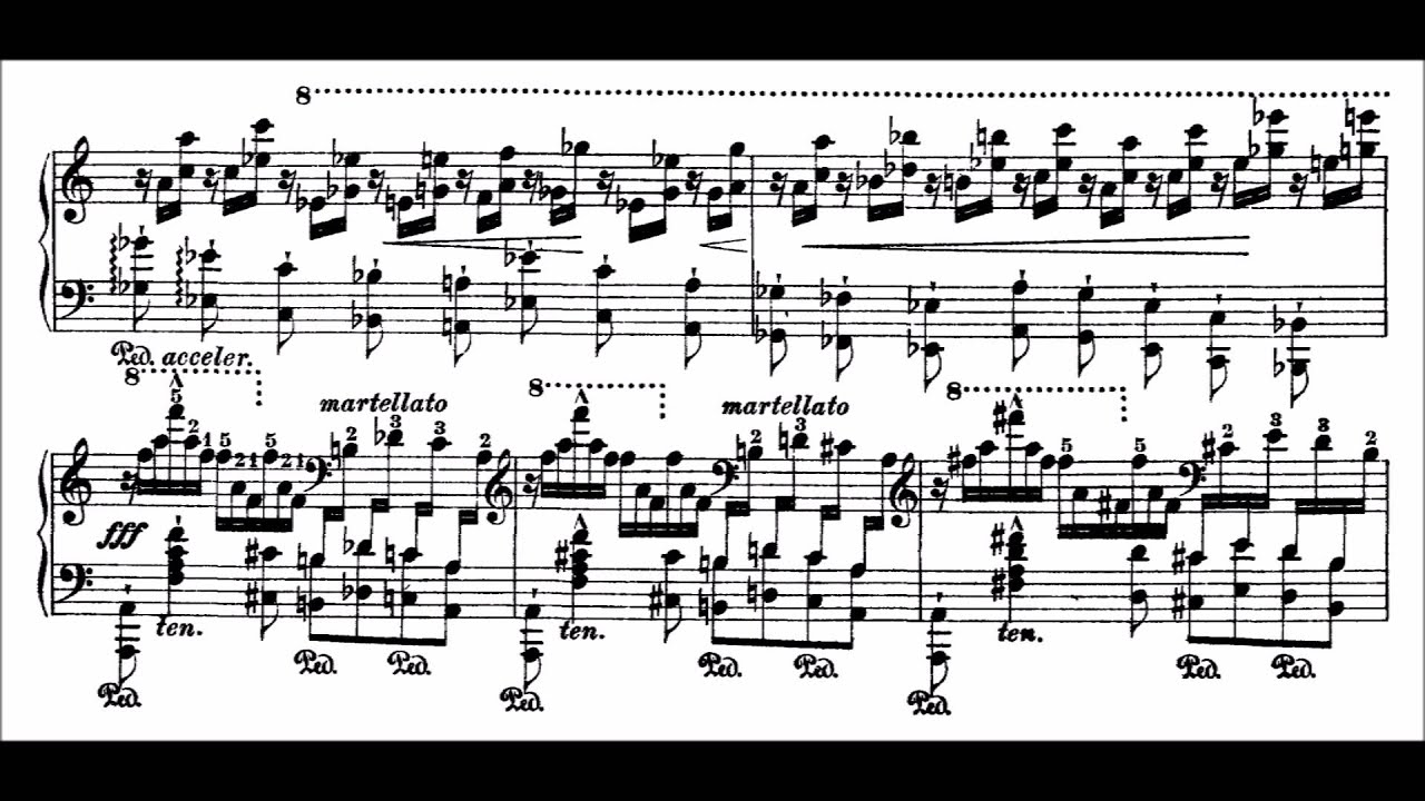 Franz Liszt - 2 Concert Etudes S. 145 (ALLHALLOWTIDE TRIBUTE)