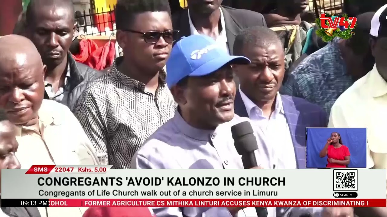 Congregants Of Life Church In Limuru Walk Out On Wiper Party Leader Kalonzo Musyoka
