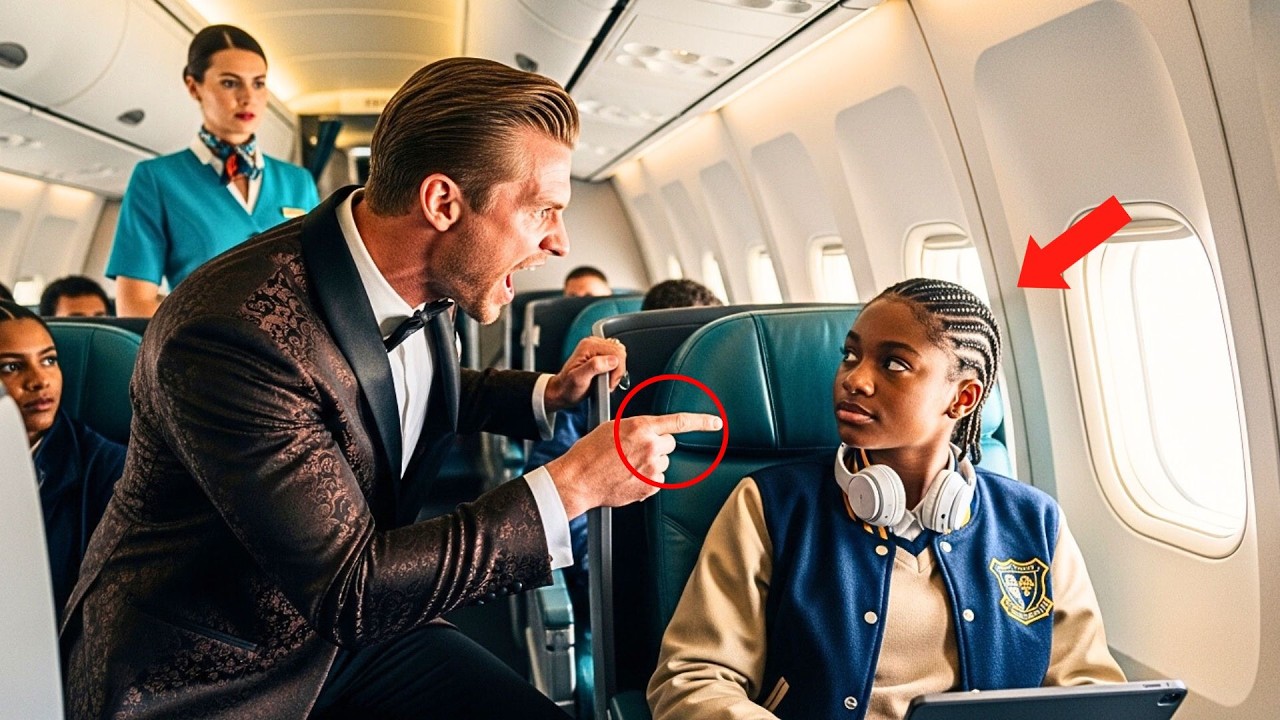 Un passager se moque d’une étudiante noire en première classe, puis apprend la loi, fédérale clé