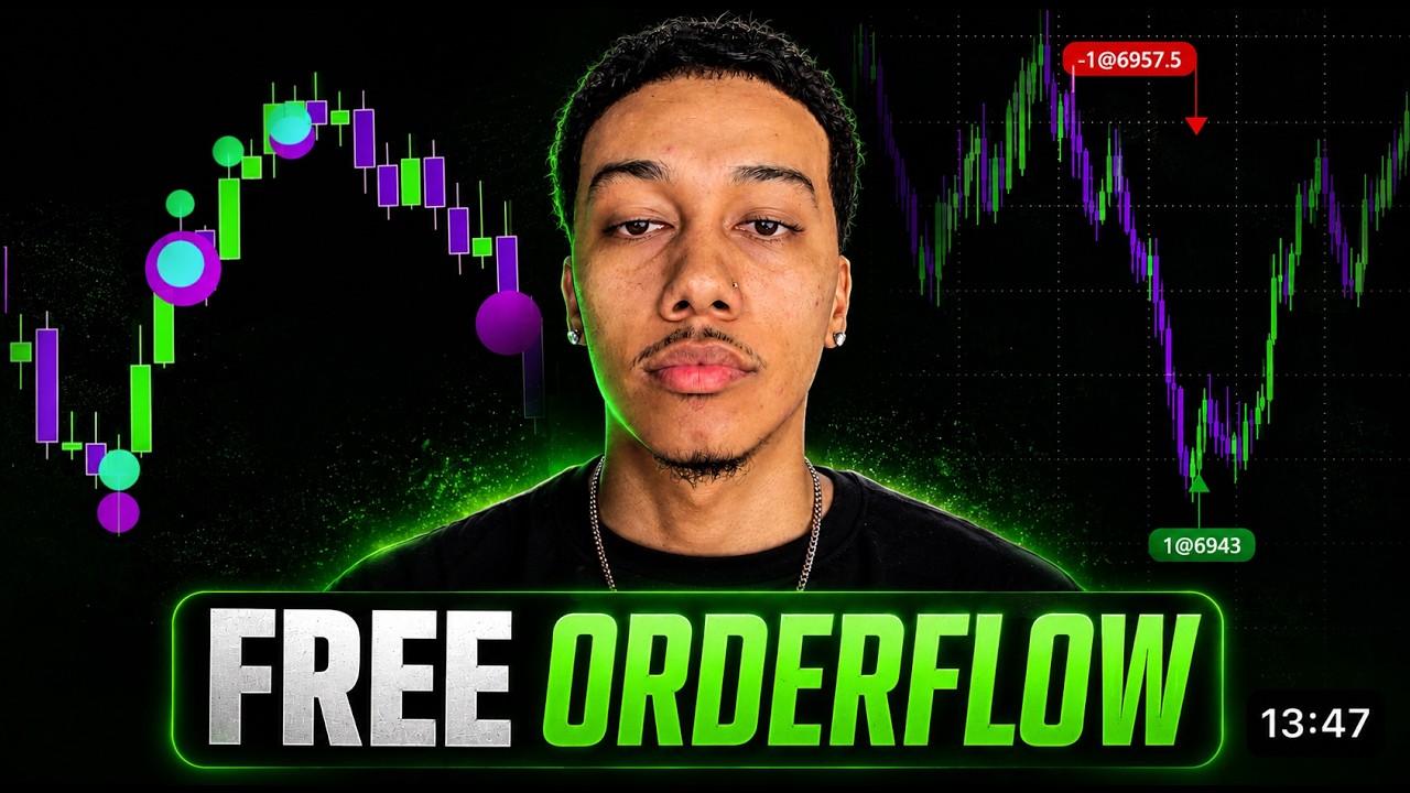 How To Get Order flow For FREE