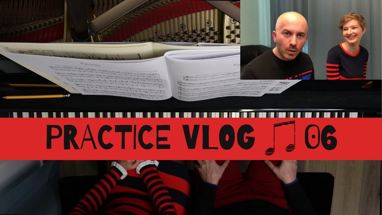 Piano Duet Vlog // Watch our Practice #6 - Fantasie Schubert
