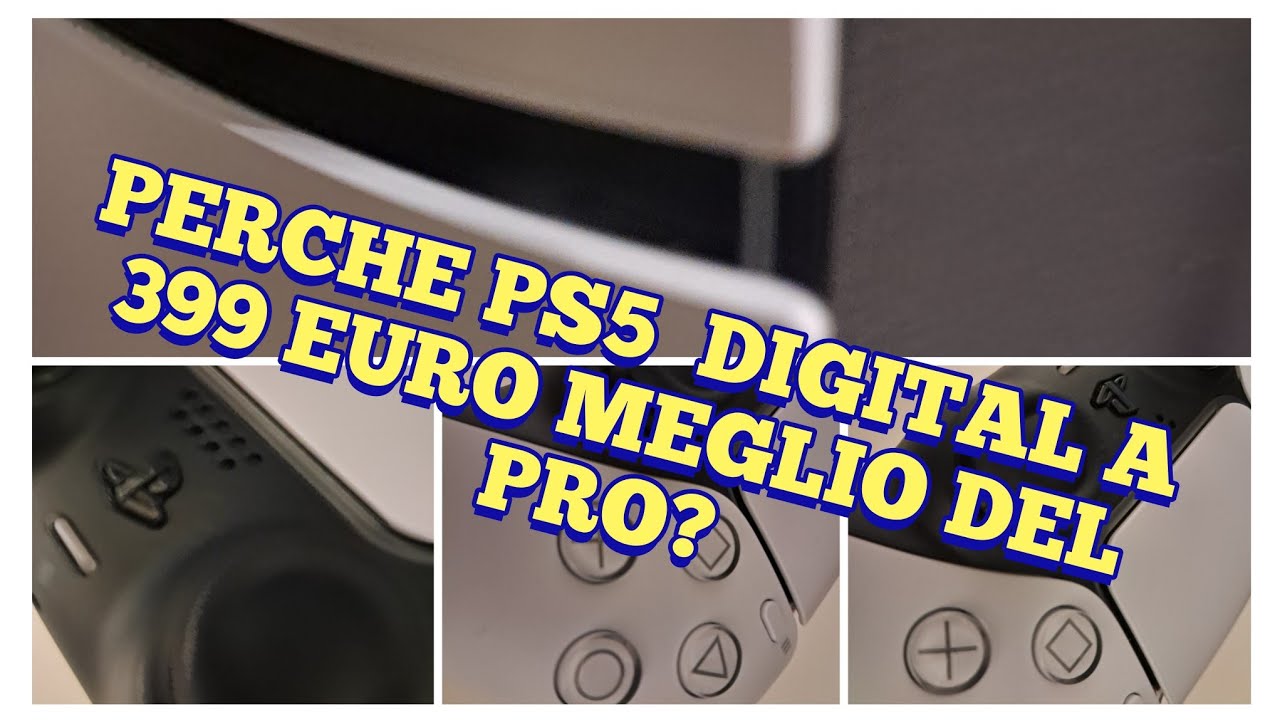 PS5 A 399 EURO DA AMAZON.UNBOXING E PERCHE DIGITAL MEGLIO DEL PRO.