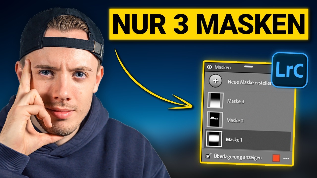 Diese 3 Lightroom Masken retten JEDES Landschaftsfoto!