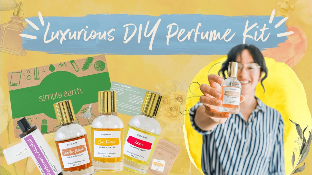 Luxurious DIY Perfume Kit: Craft Your Signature Scent at Home