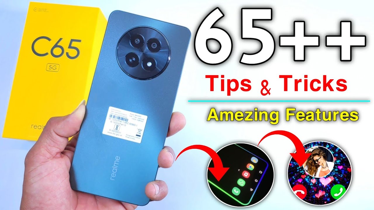 Realme C65 5g Tips And Tricks/Realme C65 Hidden Features/Top 65 ++