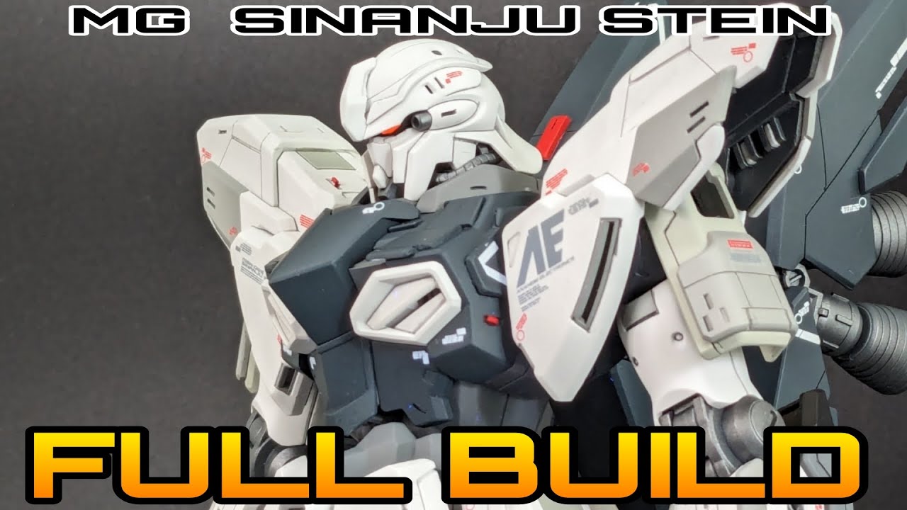 【ガンプラ改造全塗装 】MGシナンジュスタイン Ka. ディテールアップ 全塗装