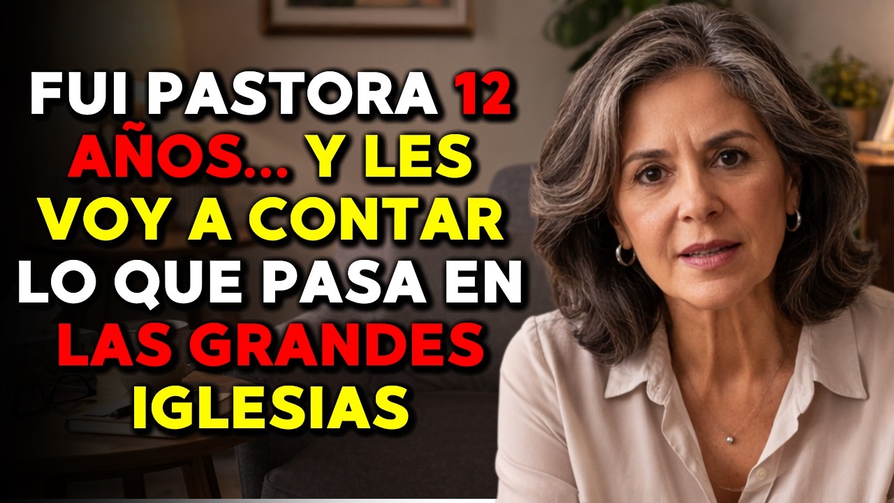 FUI PASTORA 12 AÑOS… Y DECIDÍ CONTAR LO QUE VI EN LAS GRANDES IGLESIAS