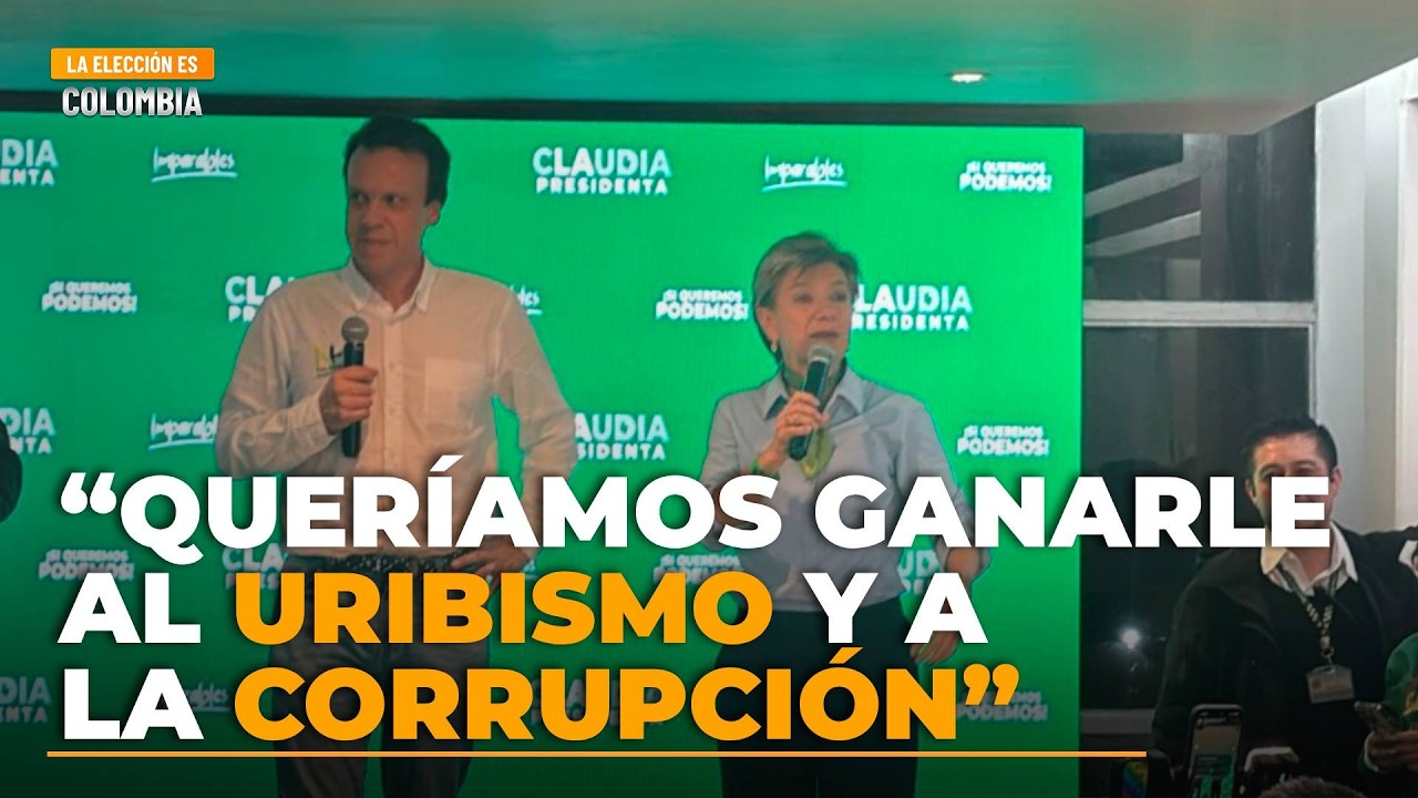 “Al uribismo le ganaremos en primera vuelta”: Claudia López tras ganar Consulta de las Soluciones