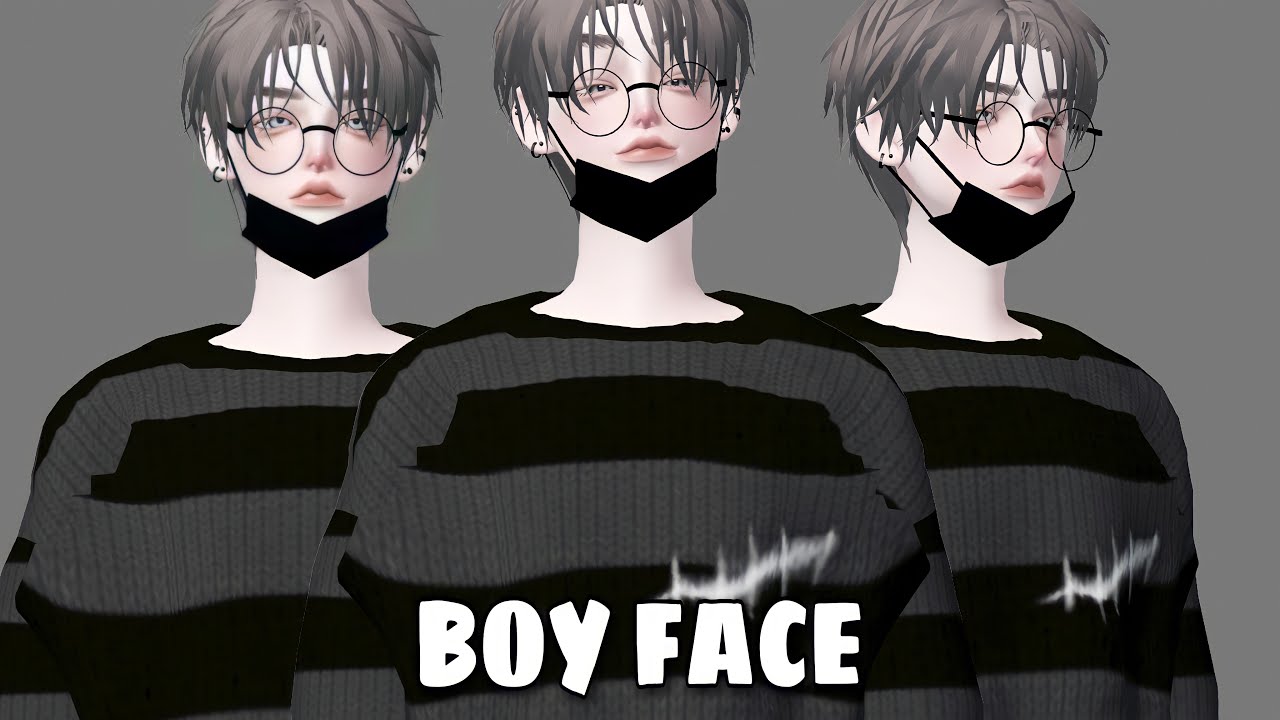 ZEPETO FACE TUTORIAL | Boy Face // Txiqi_Zpt