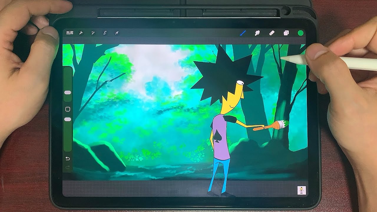 Animation making animation… on an iPad