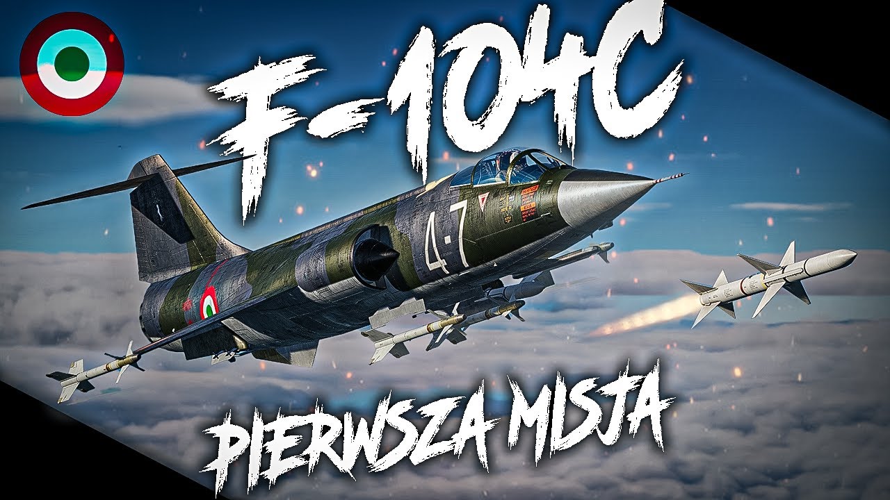 DCS: F-104C Mod - Pierwsza Misja  - ATAK na Bombowce