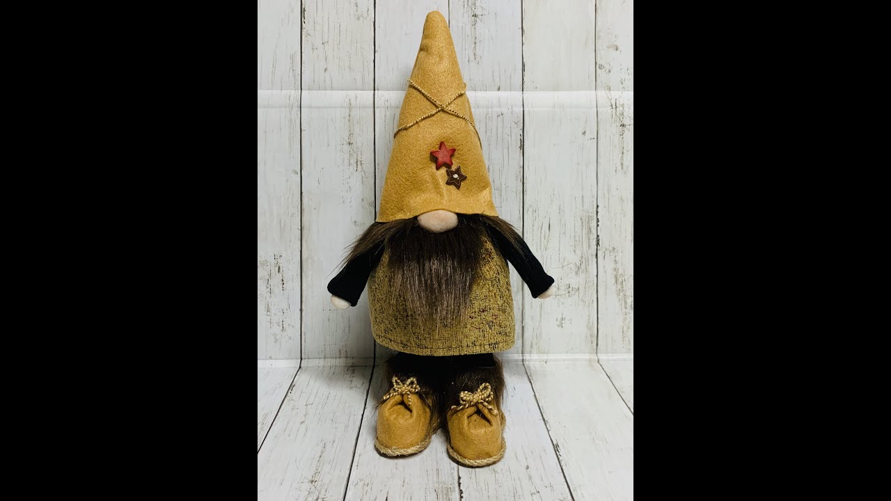 DIY Making A Standing Gnome