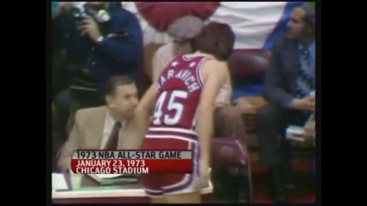 Pete Maravich 1973 NBA All-Star Game Highlights
