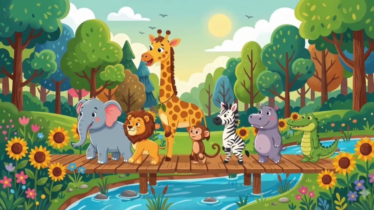 The Kind Giraffe Who Found Happiness in Helping Others 🦒🌈
