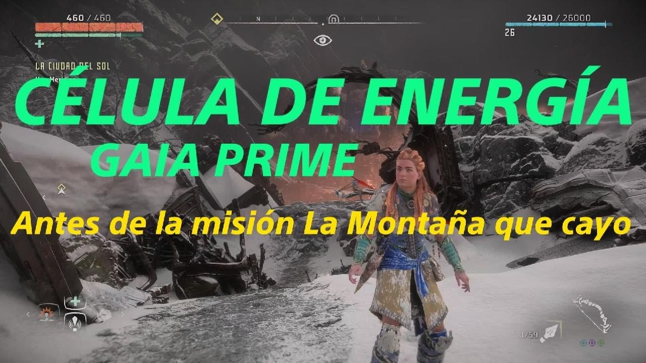 COMO CONSEGUIR C&Eacute;LULA DE ENERG&Iacute;A DE GAIA PRIME. Horizon Zero Dawn Remastered PS5