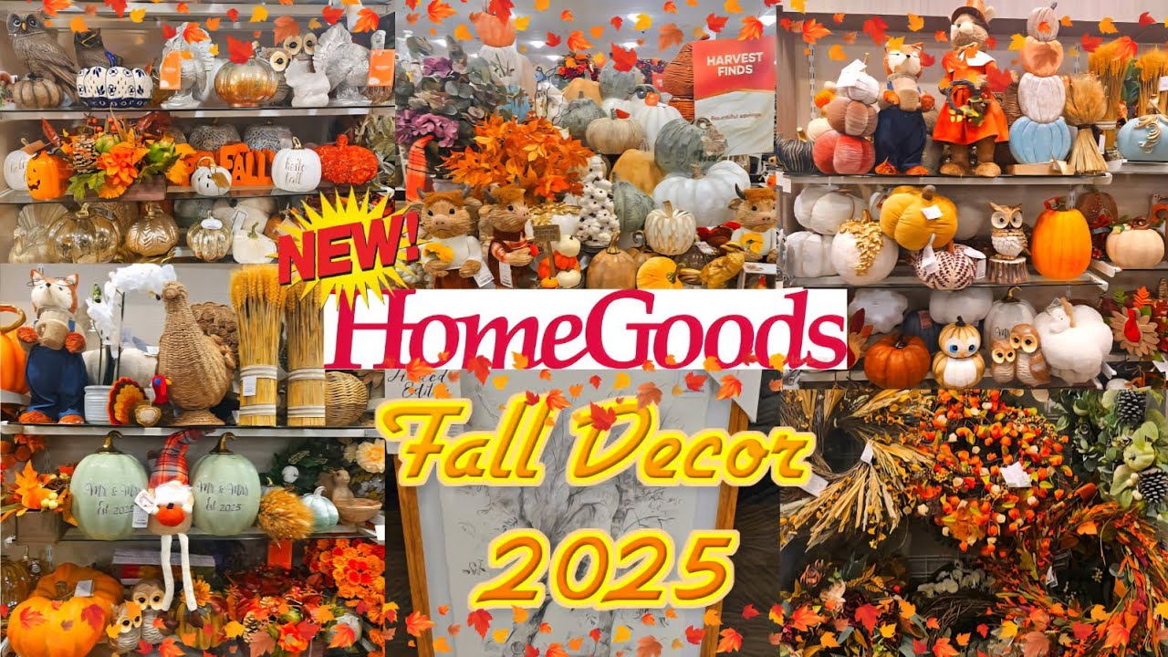 HOMEGOODS NEW FALL DECOR STORE WALKTHROUGH 2025 🍂