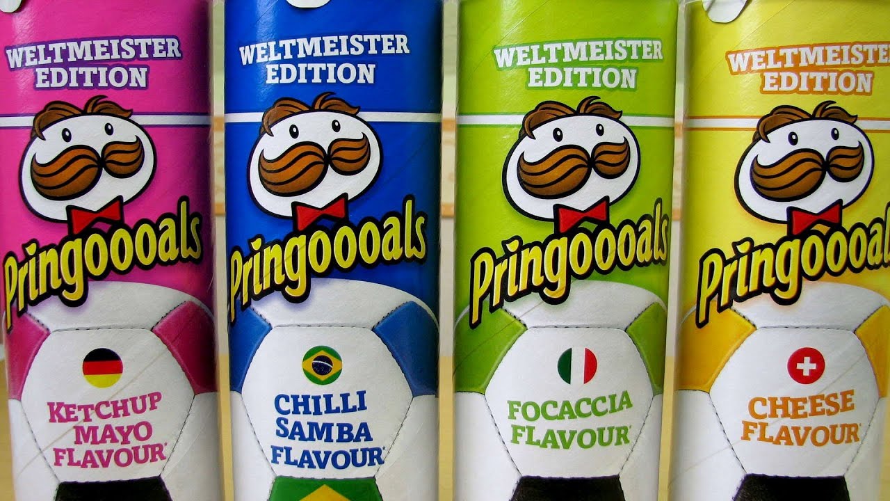 Pringles Pringoooals Football World Campions Editions 2014