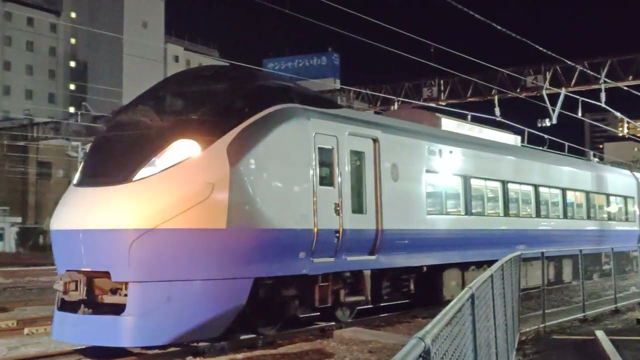 今朝のE657系 K1編成✨ ブルーオーシャン🟦 夜明け前の出庫✨ 