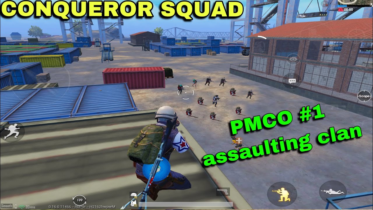 PMCO #1 vs Best Conqueror Squad | PUBG Mobile Asia Gameplay