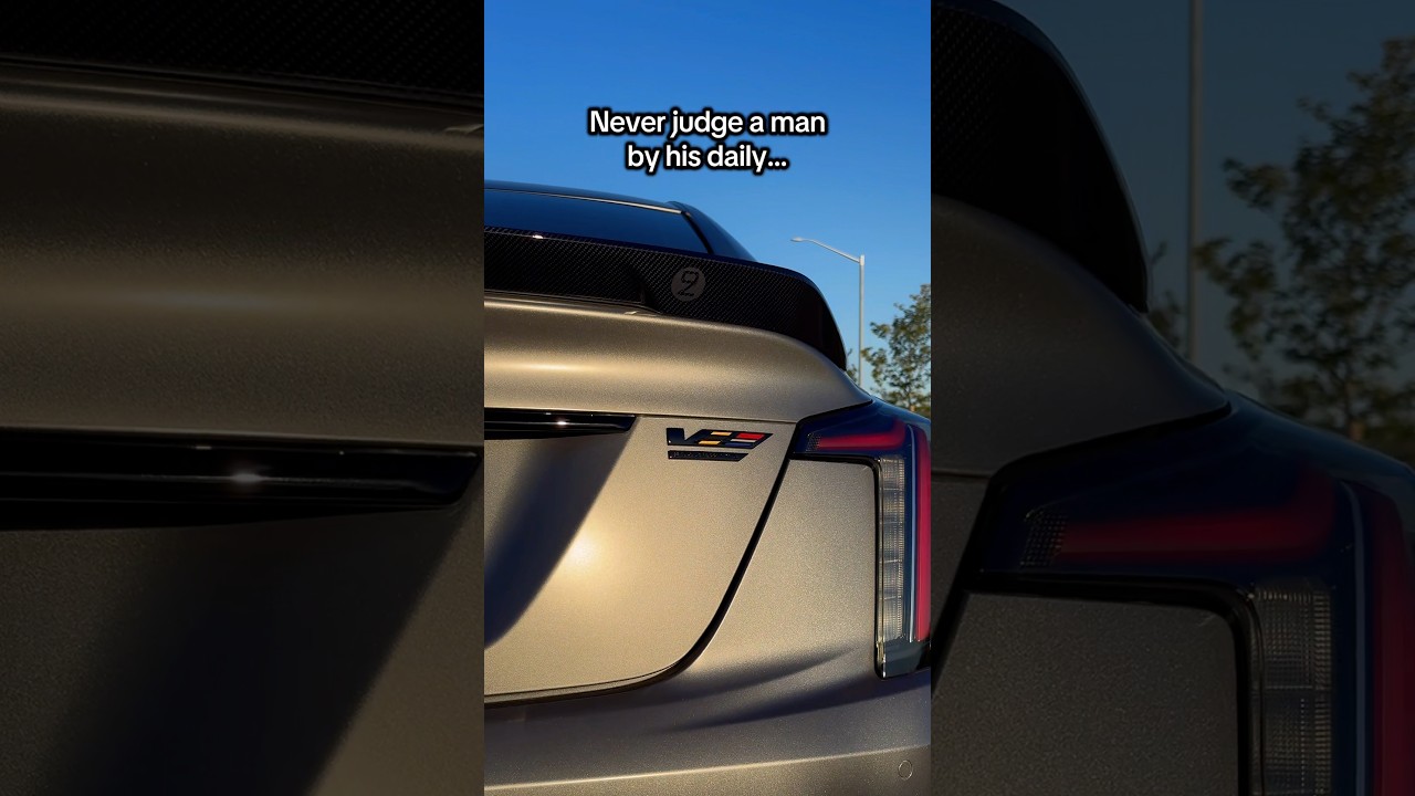 THE CT5-V BLACKWING IS JUST THE DAILY&hellip; 👀 #carcollection #saleen #cadillac #blackwing #hellcat