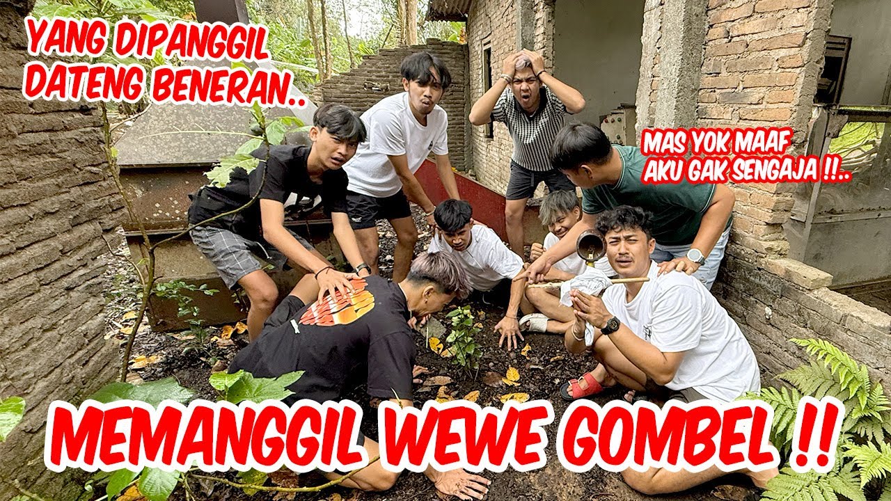 Nekat panggil Wewe gombel !! TIM KUSUMAWARA P4NIK SOSOKNYA DATENG BENERAN