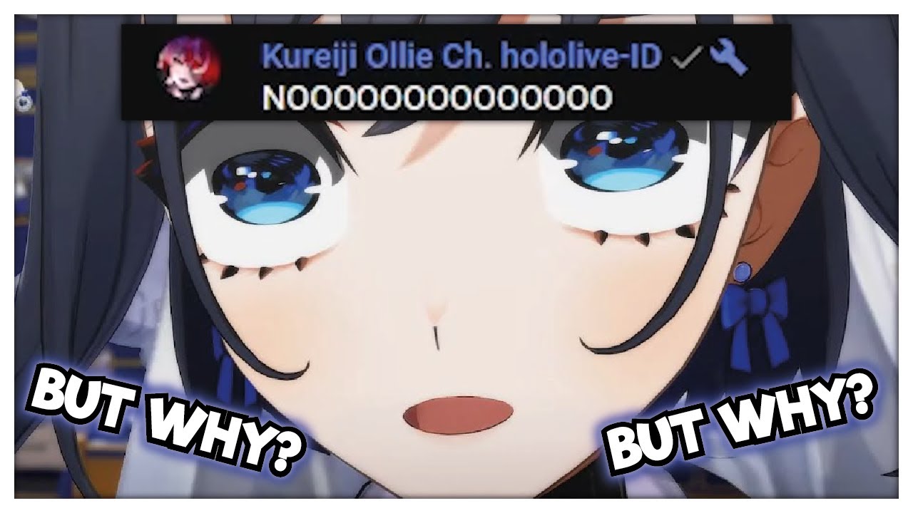 Ollie Raids Kronii's NPC stream :