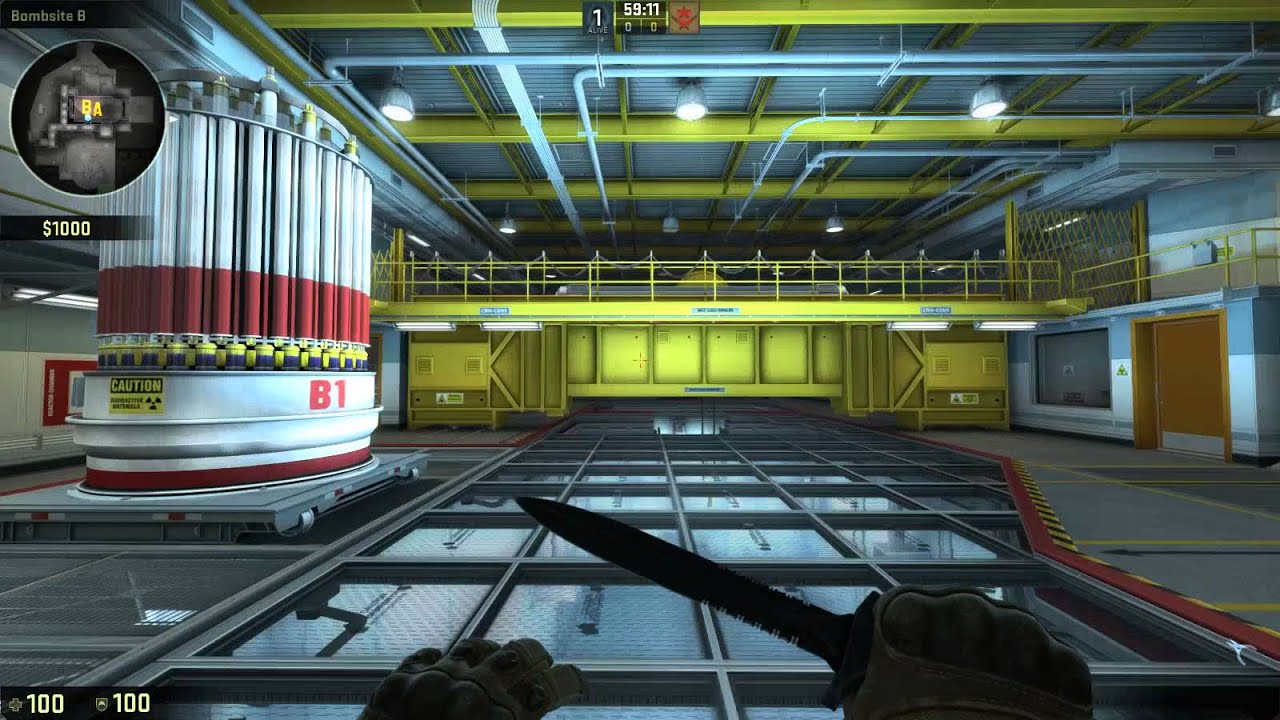 CS:GO Operation Wildfire de_nuke Map Overview NOW T SIDED?!?!?