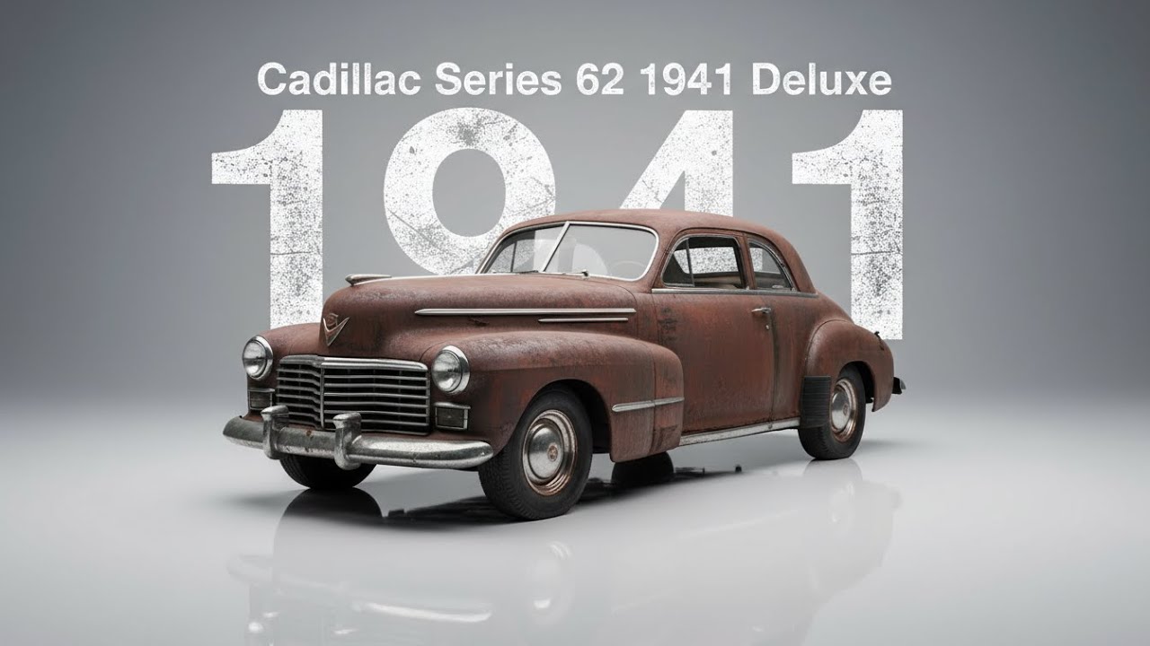 ASMR Car Restoration | Full Restoration of a Cadillac Series 62 Deluxe 1941 From Scrap to Legend
