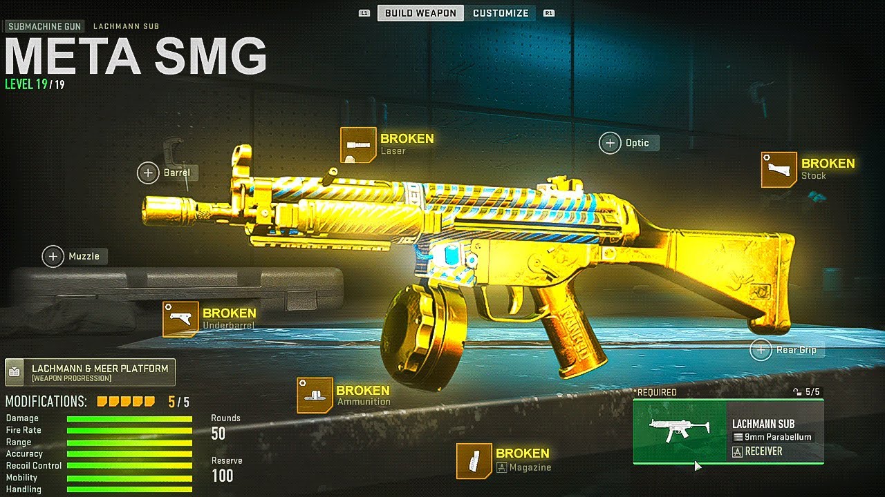 new *BEST* Lachmann Sub Class Setup in WARZONE 2! (Best Lachmann Loadout) - MW2