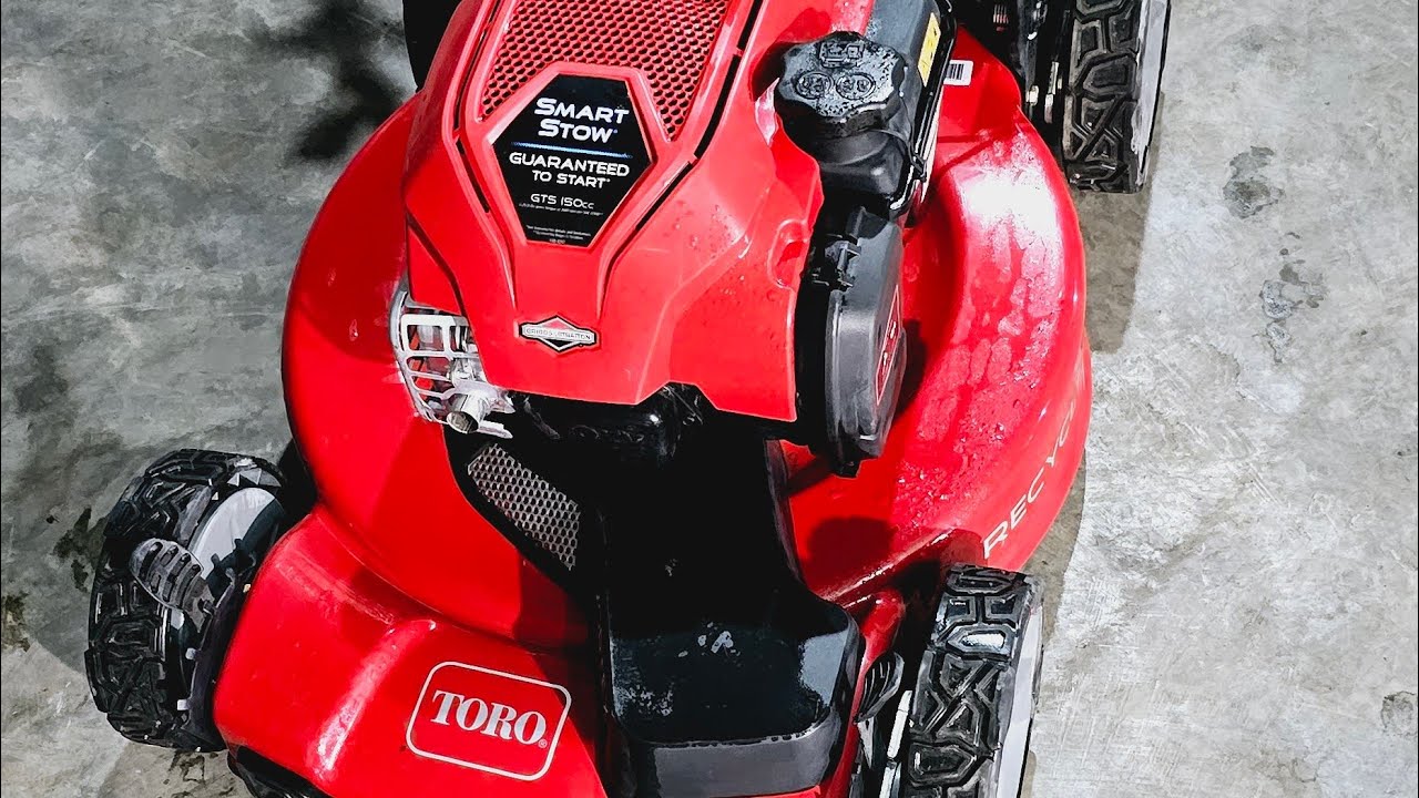 Podadoras Toro Motor Briggs Stratton  - Reparación y Mantenimiento Carburador bujia aceite no prende