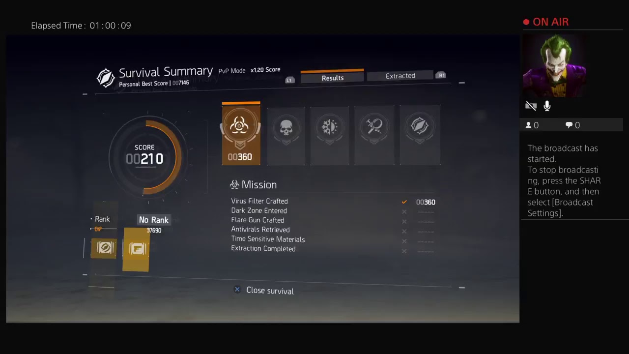 Th division/Survival/Phoenix shield