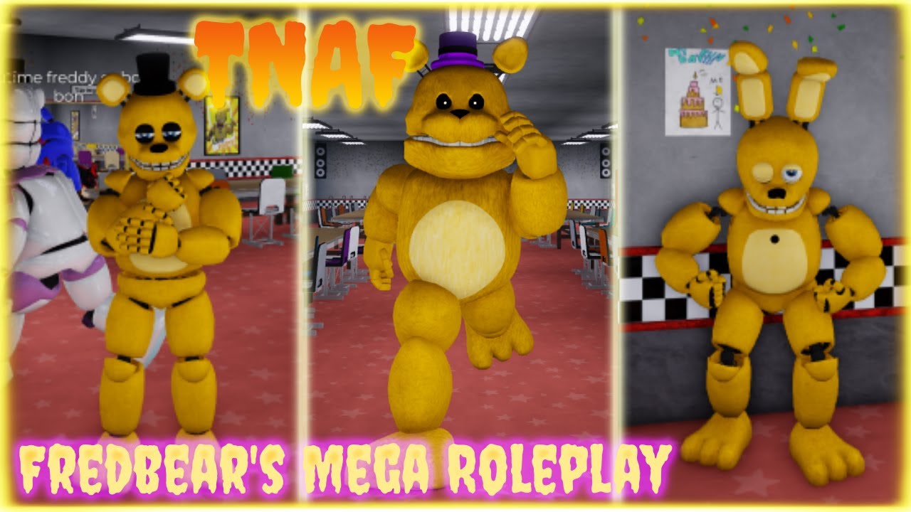 Fredbear's Mega Roleplay TNAF Update Showcase | Roblox FMR