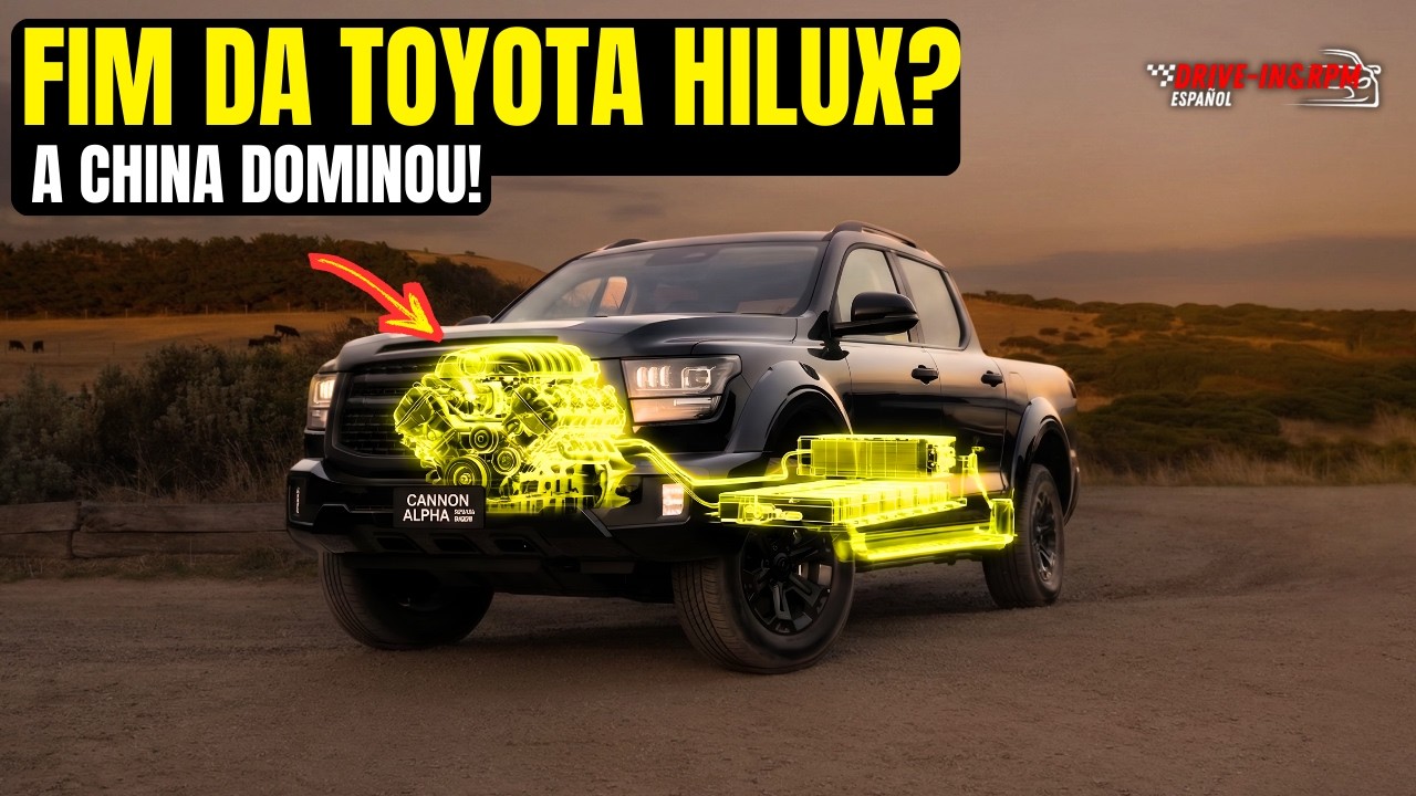 ADEUS HILUX! O Monstro V6 da China [2026] Matou o Diesel